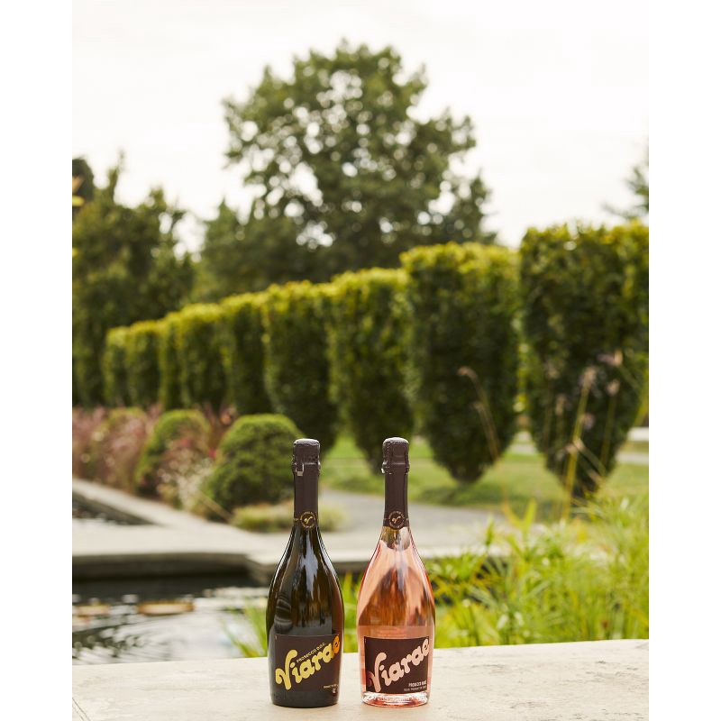 slide 8 of 8, Viarae Prosecco Brut Rose - 750ml Bottle, 750 ml