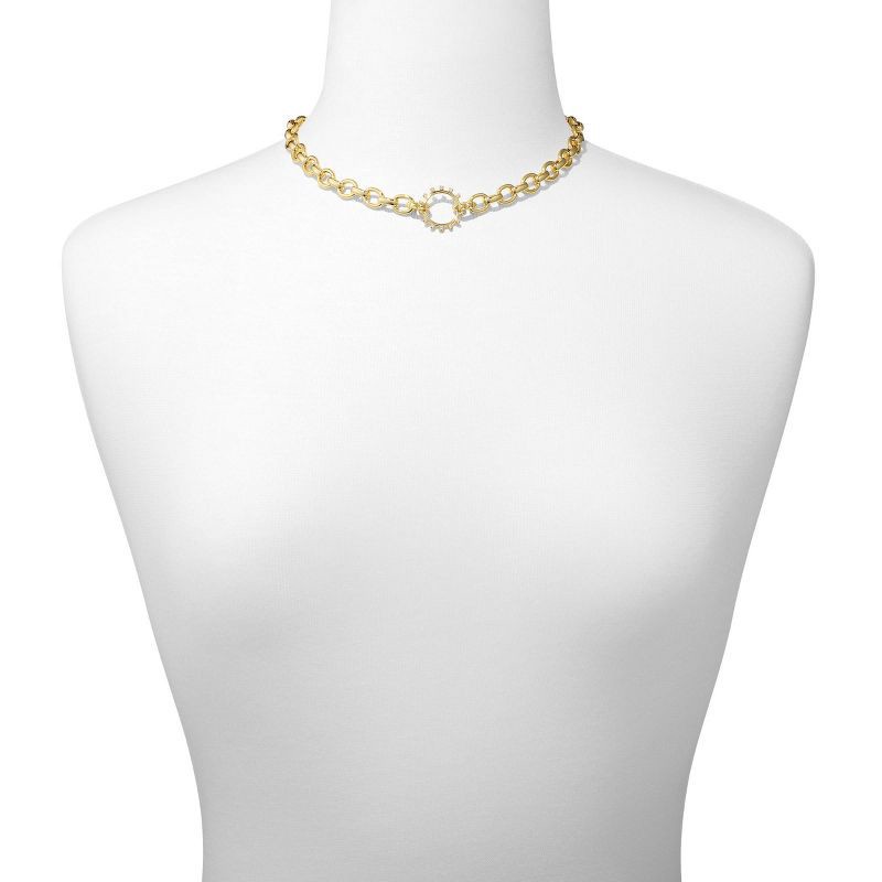 slide 3 of 3, Kendra Scott Wesley Chain Necklace - Gold: 14K Gold Over Brass, Lobster Claw Clasp, 18" Length, Single Piece, 1 ct