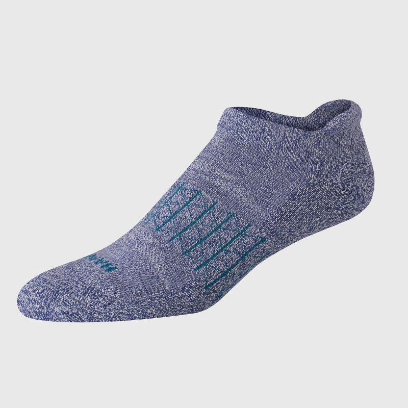 slide 4 of 6, Hanes Men's 3pk Absolute Active Cushioned Heel Shield Socks - Assorted Grays 6-12: Breathable, Arch Support, 3 ct