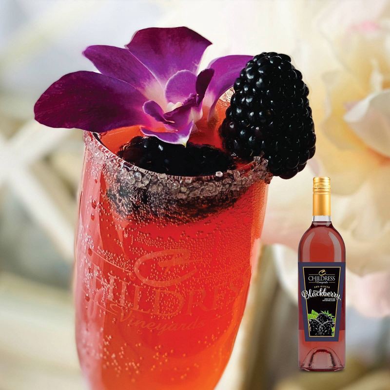 slide 3 of 4, Childress Vineyards Blackberry 750mL, 750 ml