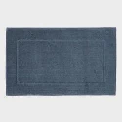 21"x34" Spa Plush Bath Mat Slate Blue - Threshold™
