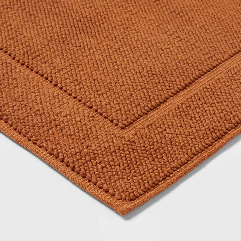slide 3 of 4, 21"x34" Spa Plush Bath Mat Caramel - Threshold™, 1 ct