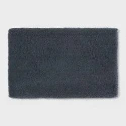 21"x34" Spa Plush Bath Rug Slate Blue - Threshold™