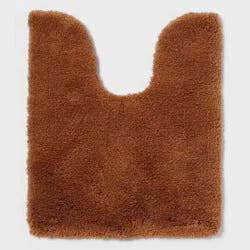Spa Plush Contour Bath Rug Caramel - Threshold™