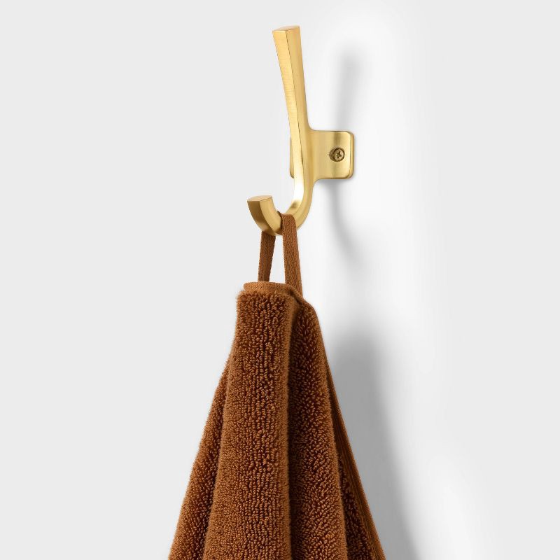 slide 4 of 5, Spa Plush Bath Towel Caramel - Threshold™, 1 ct