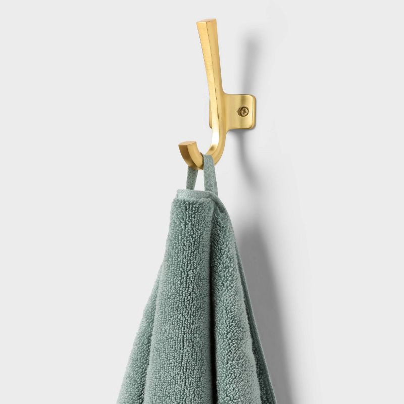 slide 4 of 5, Spa Plush Bath Towel Sage Green - Threshold™, 1 ct