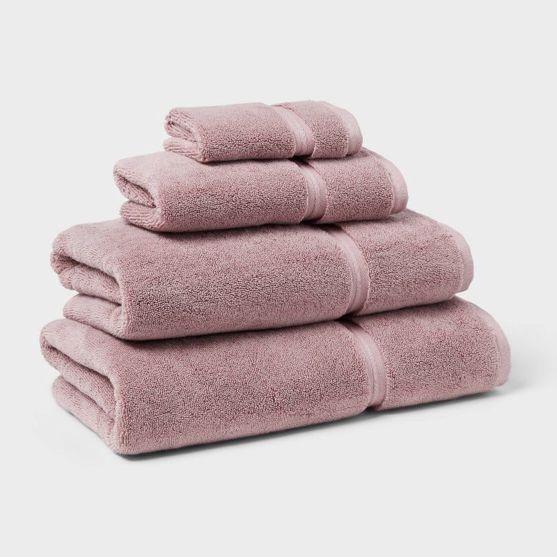 slide 5 of 5, Spa Plush Bath Towel Mauve - Threshold™, 1 ct