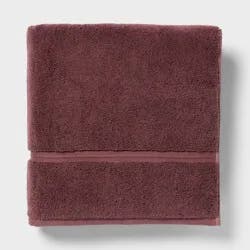 Spa Plush Bath Towel Dark Mauve - Threshold™