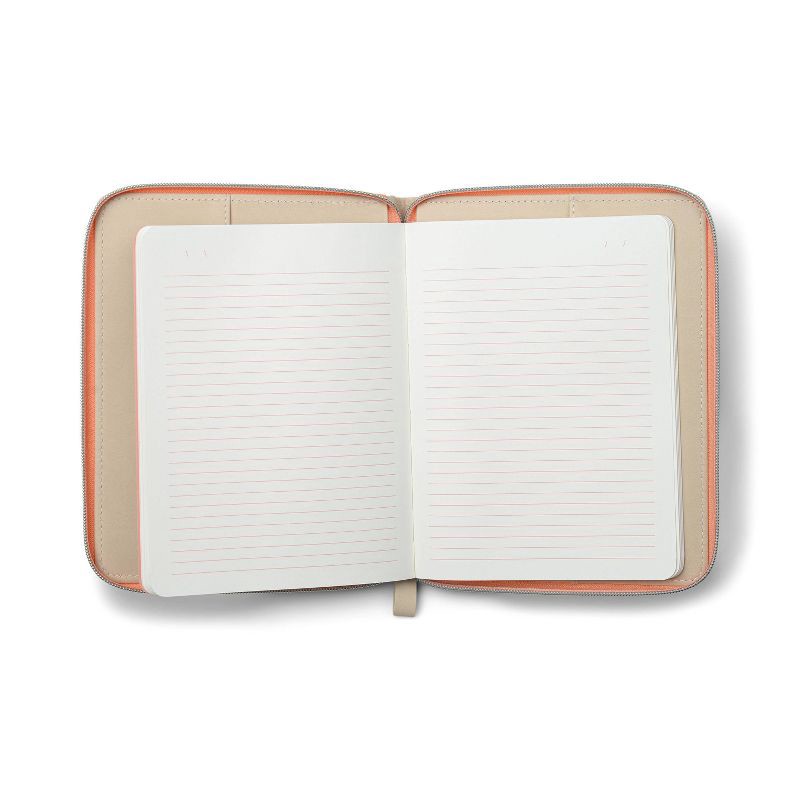 slide 2 of 4, DesignWorks Ink Zipper Colorblock Journal, 1 ct