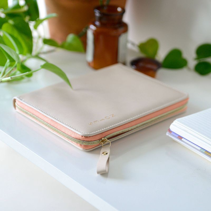 slide 4 of 4, DesignWorks Ink Zipper Colorblock Journal, 1 ct