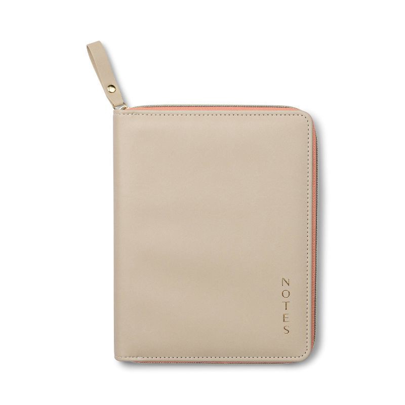 slide 1 of 4, DesignWorks Ink Zipper Colorblock Journal, 1 ct