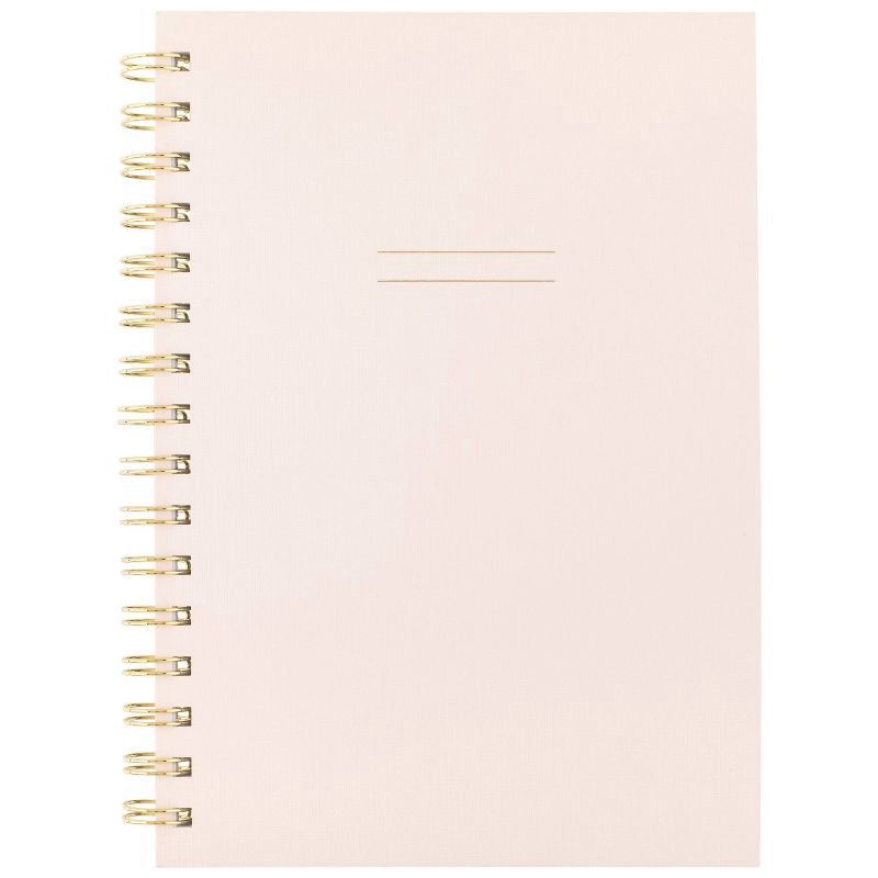 slide 1 of 4, Sugar Paper Essentials 3 Subject Notebook Pale Pink, 1 ct