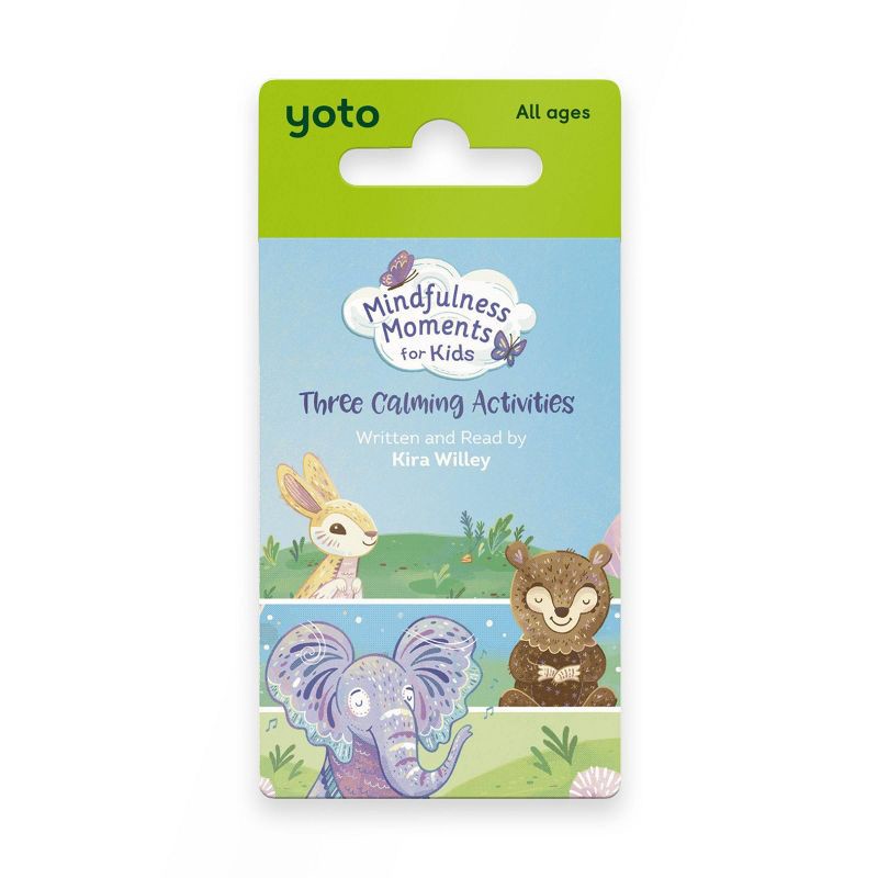 slide 2 of 5, Yoto Mindfulness Moments for Kids: Three Calming Activities Audio Card, 1 ct