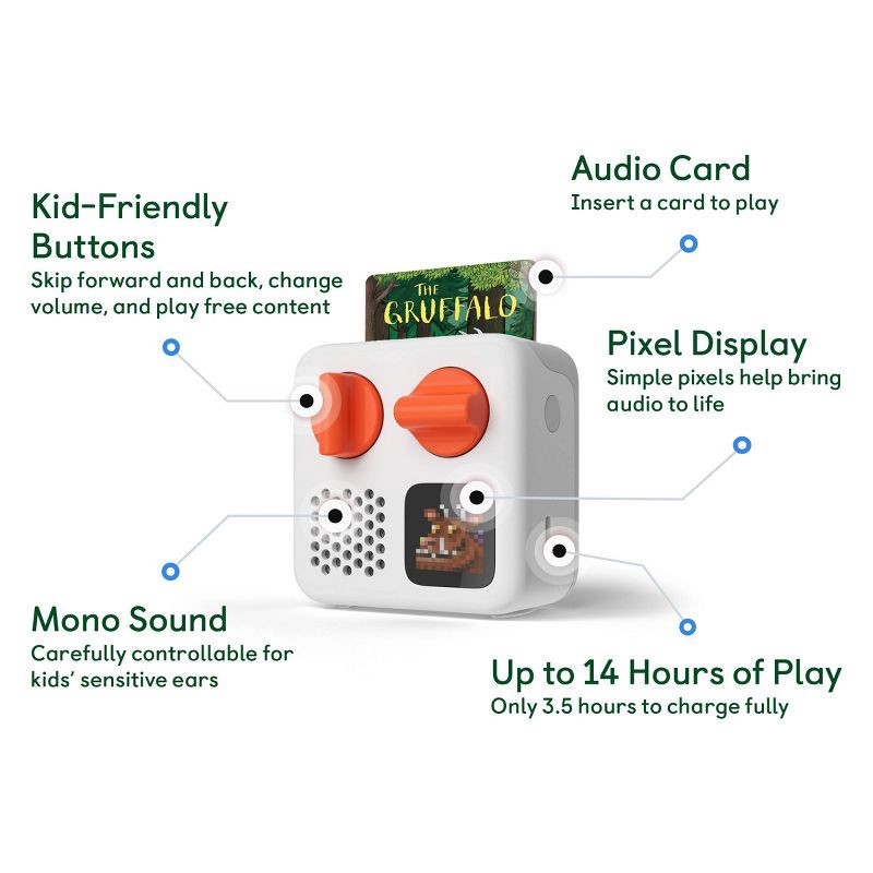 slide 5 of 5, Yoto Mini (2024 Edition) Audio Player, 1 ct
