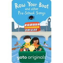 Yoto Row Your Boat and Other Pre-School Songs Audio Card: Learning System Software for Yoto Player Compatibility