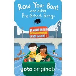 Yoto Row Your Boat and Other Pre-School Songs Audio Card