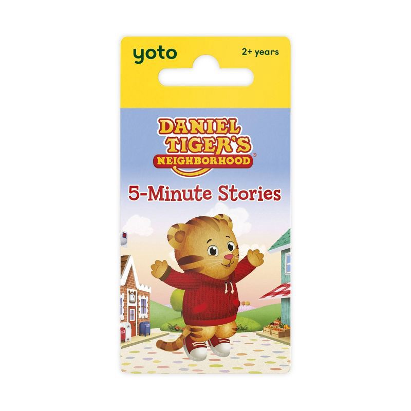 slide 2 of 5, Yoto Daniel Tiger's Neighborhood 5-Minute Stories Audio Card: Preschool Reading Tool, 1 ct