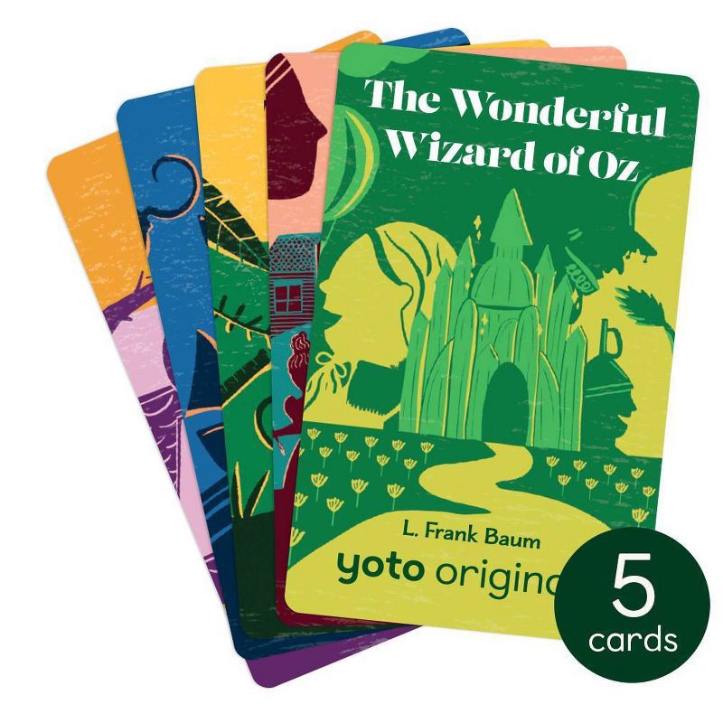 slide 1 of 10, Yoto The Classics Audio Card Collection (5 Card Pack): Grade 2-8 Learning System Software, 1 ct