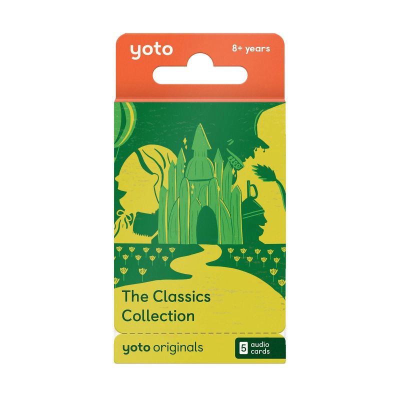 slide 7 of 10, Yoto The Classics Audio Card Collection (5 Card Pack): Grade 2-8 Learning System Software, 1 ct