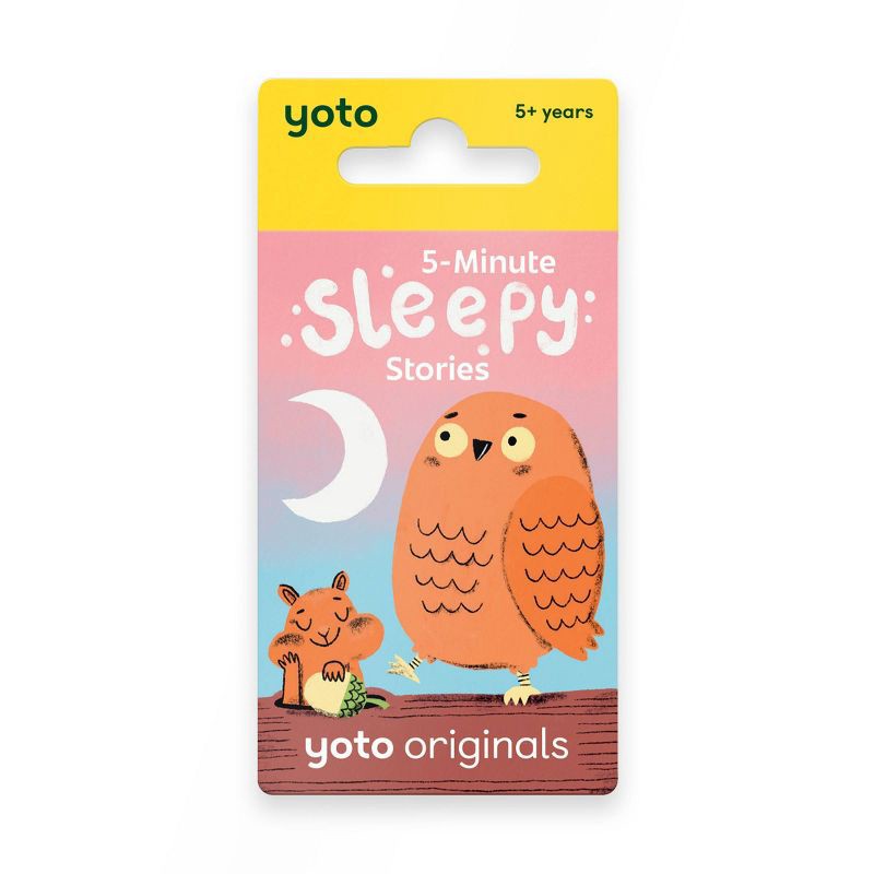 slide 2 of 6, Yoto 5-Minute Sleepy Stories Audio Card: Kindergarten & Preschool Learning Software, 1 ct