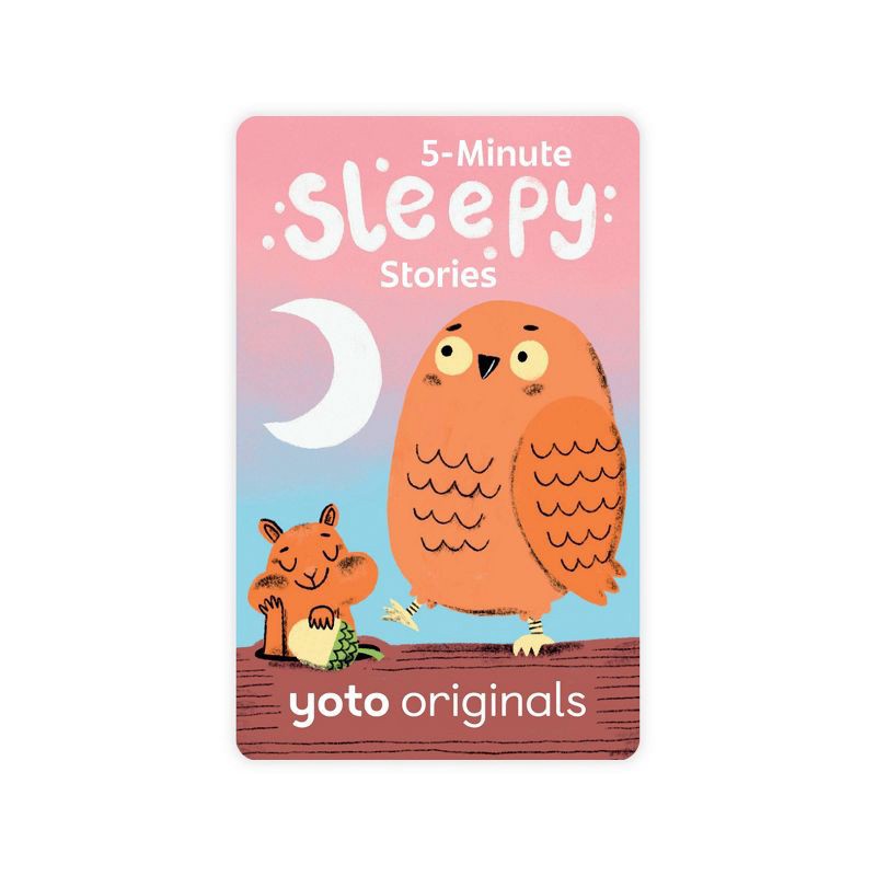 slide 1 of 6, Yoto 5-Minute Sleepy Stories Audio Card: Kindergarten & Preschool Learning Software, 1 ct