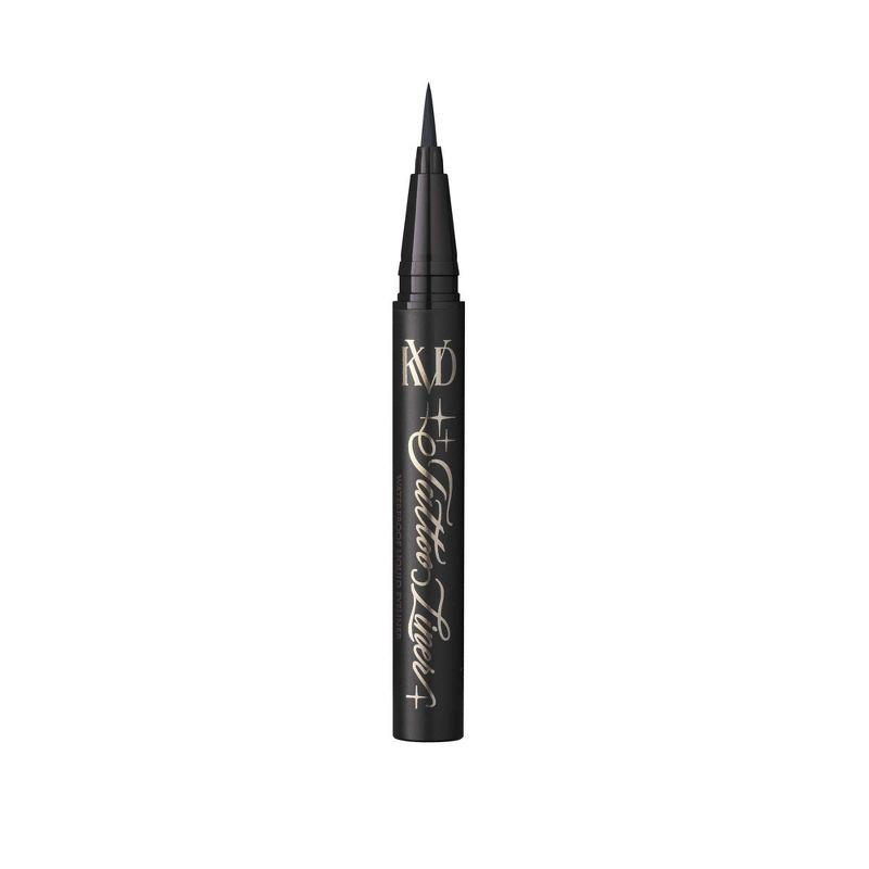 slide 1 of 7, KVD Beauty Mini Tattoo Liner Waterproof Liquid Eyeliner - Trooper Black - 0.007 Fl. Oz - Ulta Beauty, 0.007 fl. oz