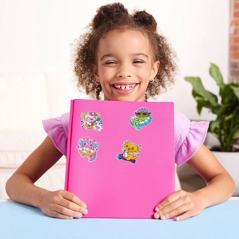 slide 7 of 11, Creativity for Kids Big Gem Diamond Painting Axolotl, 1 ct