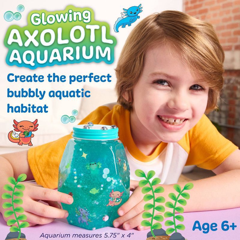 slide 3 of 9, Creativity for Kids Glowing Axolotl Aquarium, 1 ct