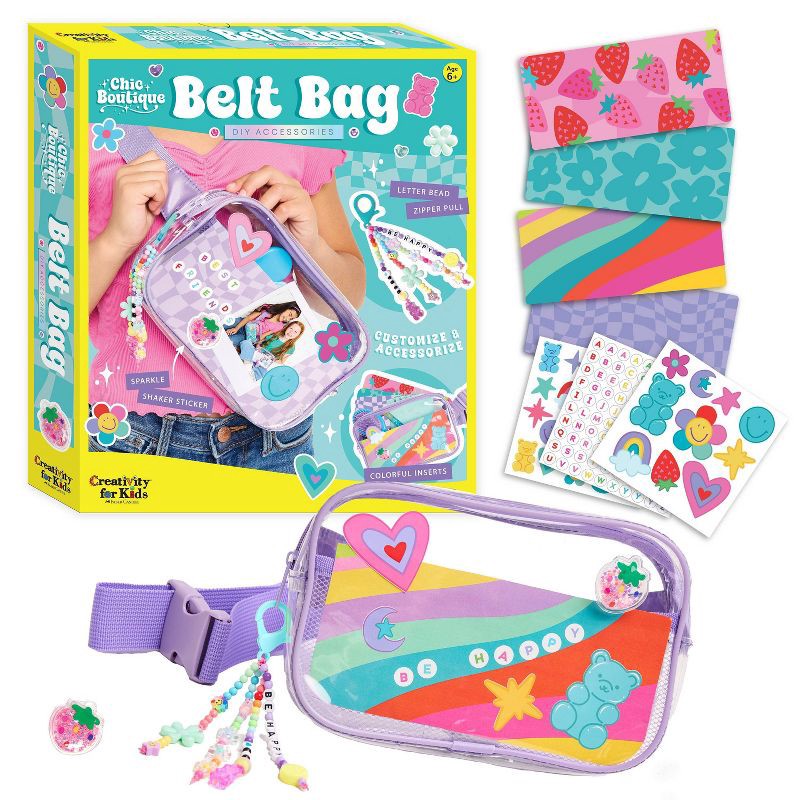 slide 1 of 9, Creativity for Kids My Chic Boutique Belt Bag, 1 ct