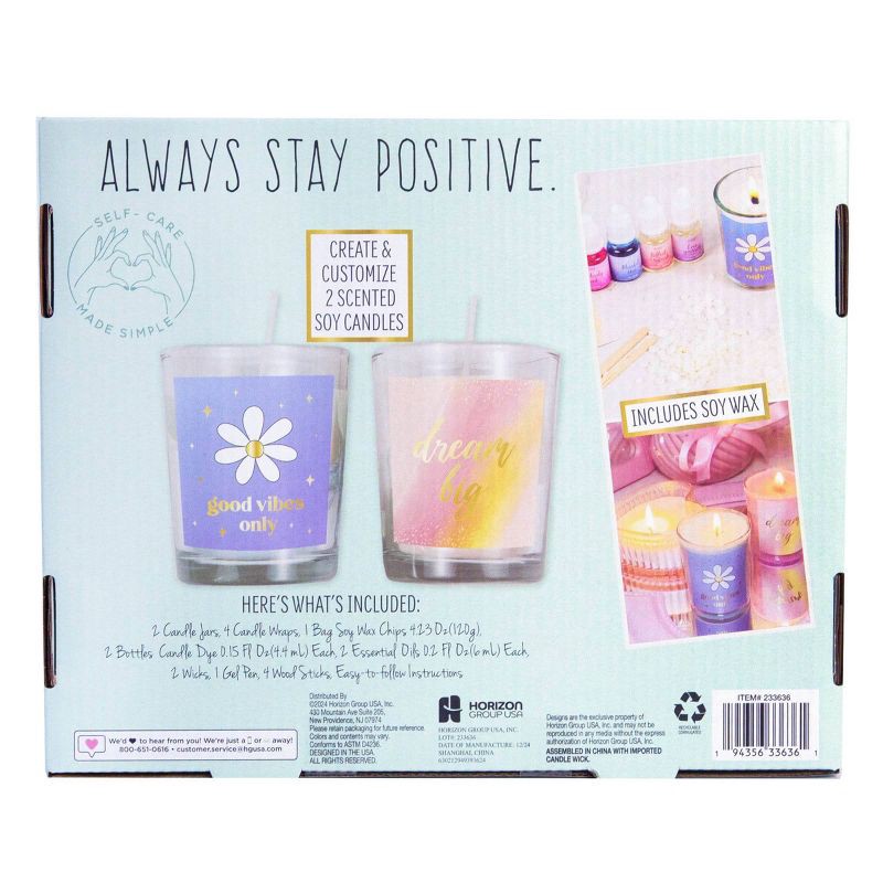 slide 3 of 6, STMT DIY Positivity Candles, 1 ct