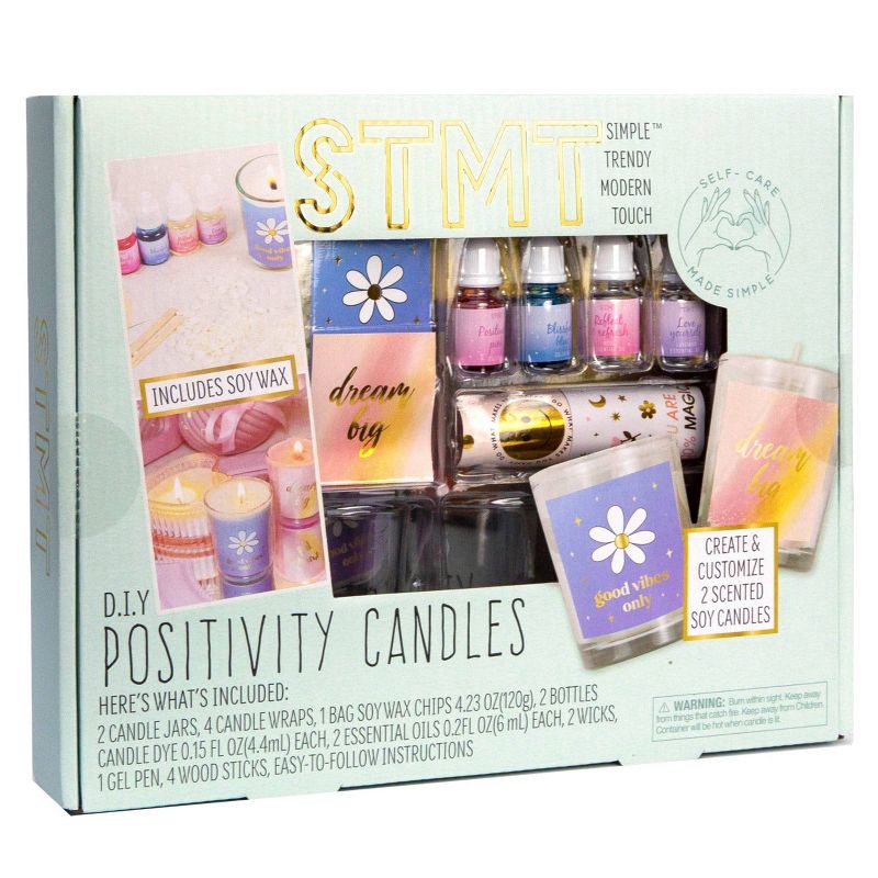 slide 5 of 6, STMT DIY Positivity Candles, 1 ct