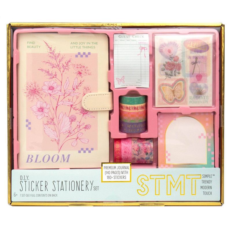 slide 1 of 6, STMT Sticker Stationery Set, 1 ct