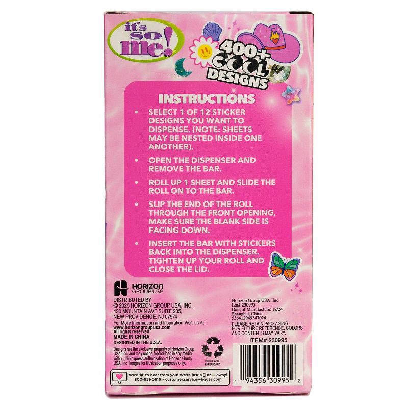 slide 5 of 5, It's So Me Sticker Maker Dispenser, 1 ct