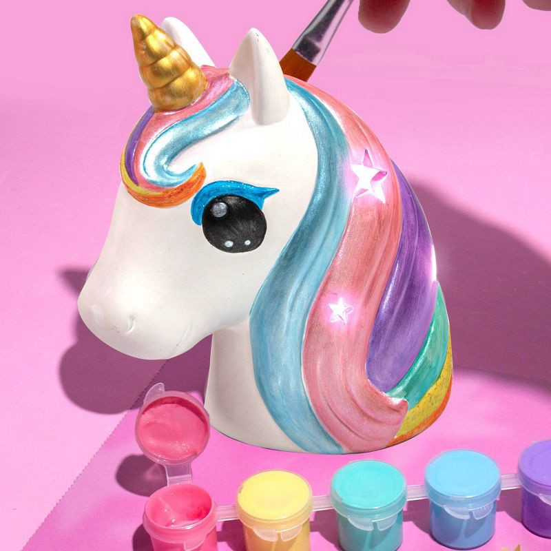 slide 3 of 6, It's So Me 2ct Paint Your Own Light Up Ceramic Decor, 2 ct