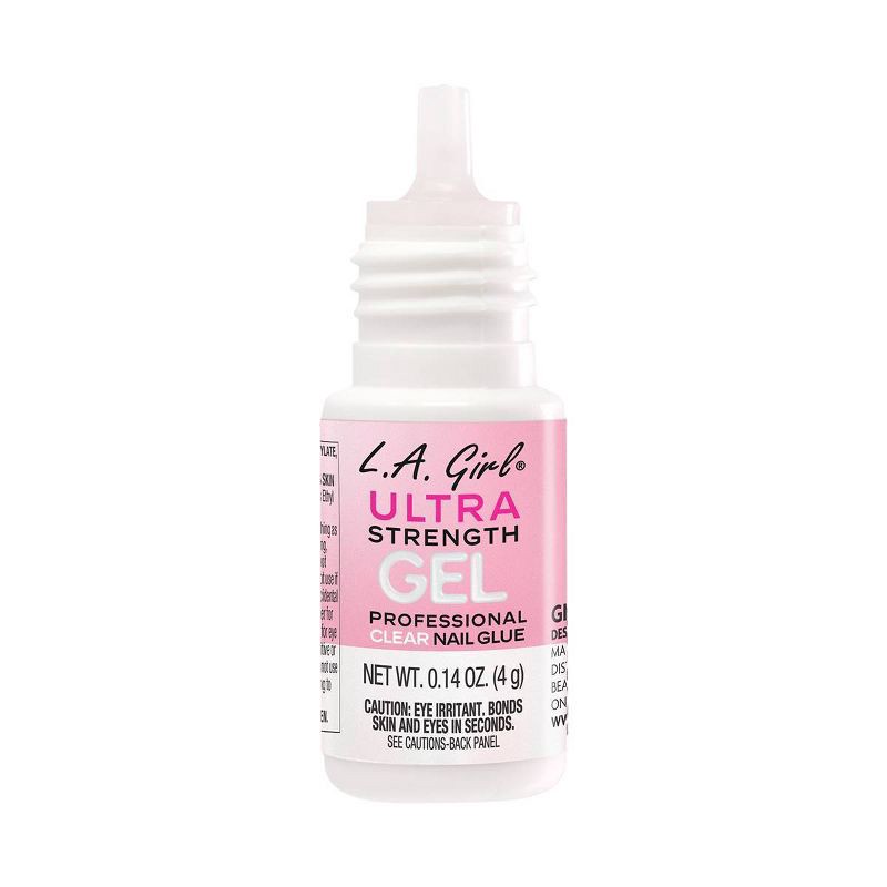slide 4 of 9, L.A. Girl Nail Glue - Ultimate Gel - 0.14oz, 0.14 oz