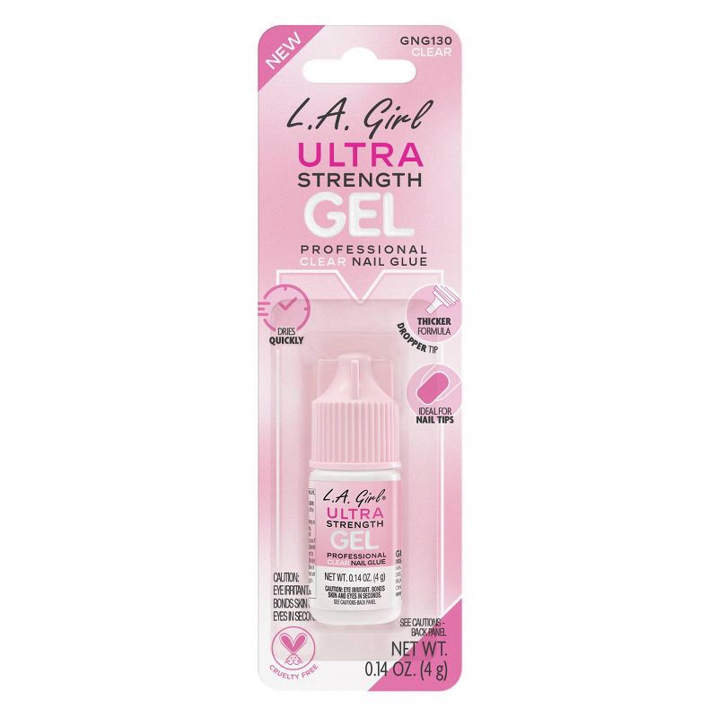 slide 1 of 9, L.A. Girl Nail Glue - Ultimate Gel - 0.14oz, 0.14 oz