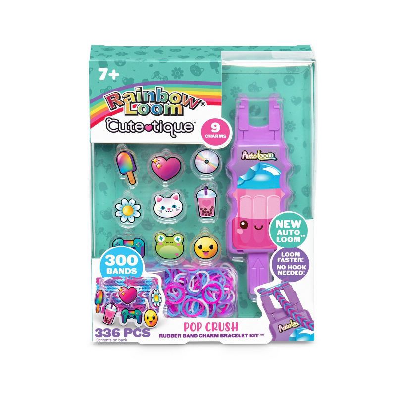 slide 2 of 5, Rainbow Loom 336pc Pop Crush Cutetique Craft Kit, 336 ct