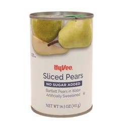 Hy-Vee No Sugar Added Sliced Pears