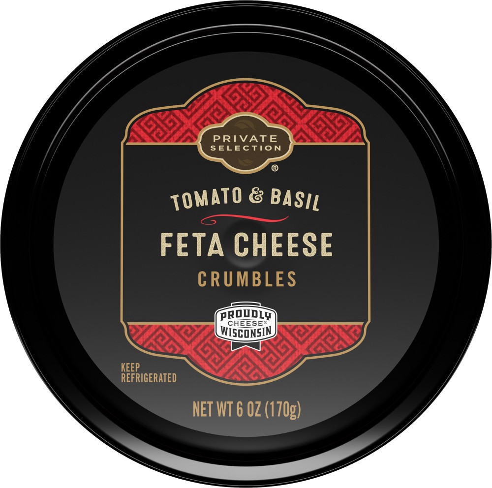 slide 4 of 6, Private Selection Tomato Basil Feta Crumbles, 5 oz