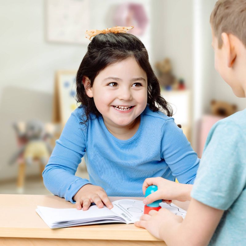 slide 6 of 8, Chuckle & Roar Dot Art 2ct Sticker Stamper Activity Kit, 2 ct