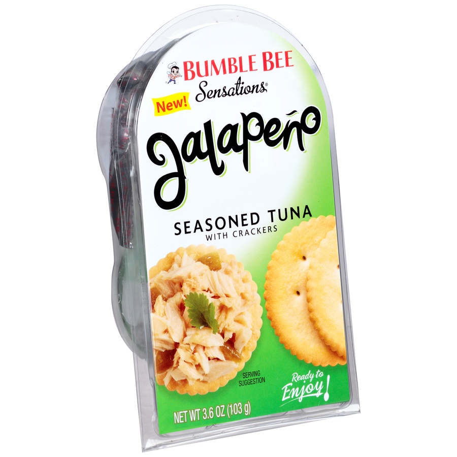 slide 2 of 8, Bumble Bee Sensations Jalapeno Tuna Kit, 3.6 oz