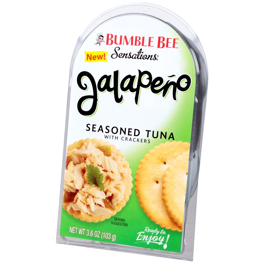 slide 3 of 8, Bumble Bee Sensations Jalapeno Tuna Kit, 3.6 oz