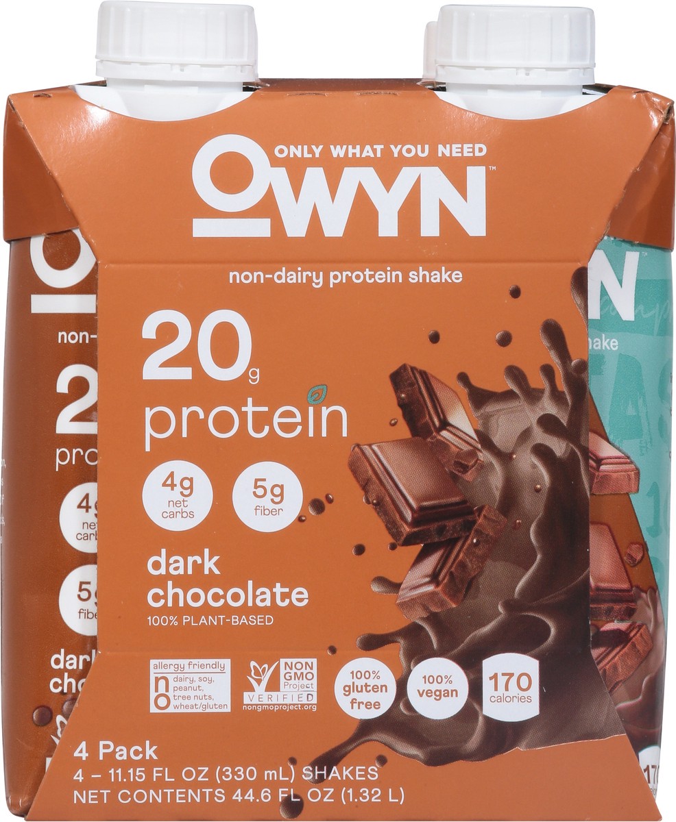 slide 6 of 9, OWYN Non-Dairy 4 Pack Protein Shake 4 - 11.15 fl oz Shakes, 4 ct