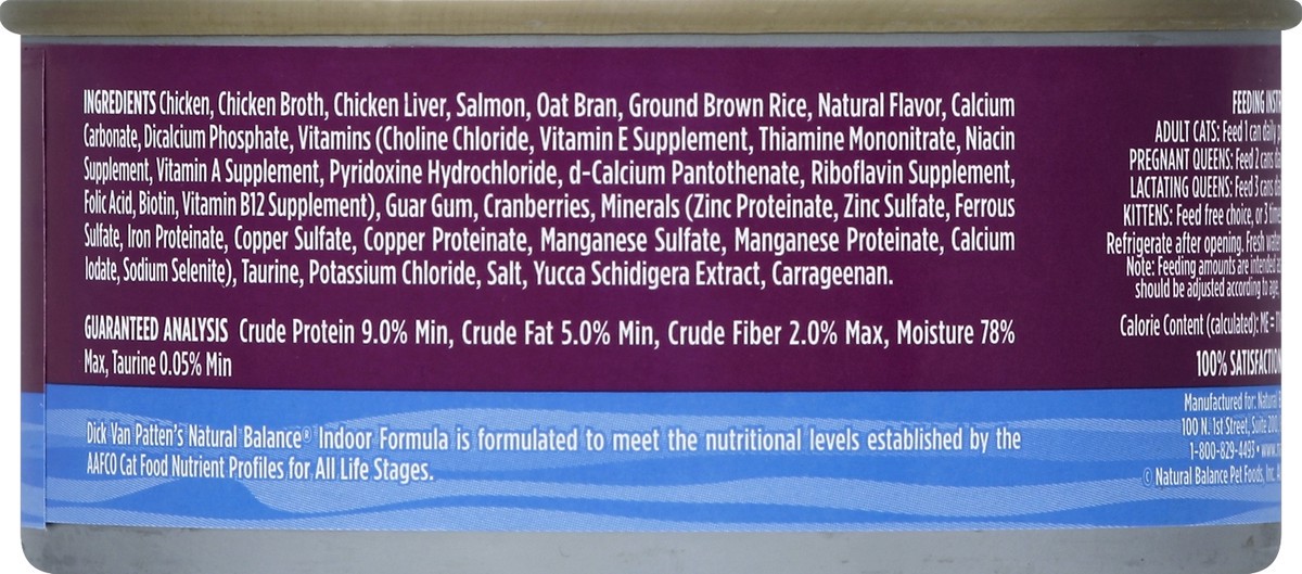 slide 3 of 6, Natural Balance Cat Food 5.5 oz, 5.5 oz