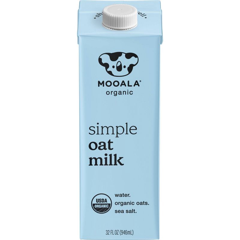 slide 2 of 6, Mooala Organic Simple Oat Milk 32fl oz, 32 fl oz