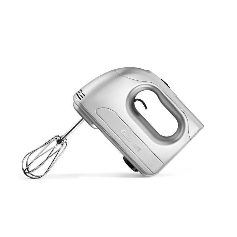 slide 4 of 4, Cuisinart 7-Speed Power Advantage Hand Mixer with Storage Case - HM-7BCS: 200W, Brushed Chrome, Kitchen Hand Mixers, 1 ct