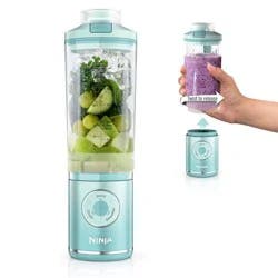 Ninja Blast 22oz Max Portable Blender Sea Glass BC251MT: 1-Year Warranty, 3 Speeds, Dishwasher-Safe, Lithium Ion Battery