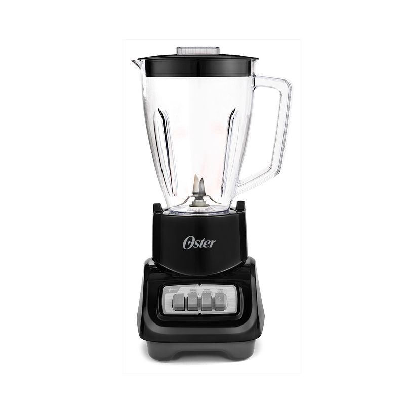 slide 1 of 5, Oster Turbo 5-Speed Countertop Blender Black, 1 ct