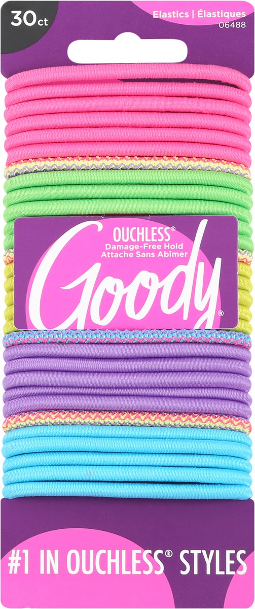 slide 1 of 11, Goody Ouchless Elastics 30 ea, 30 ct