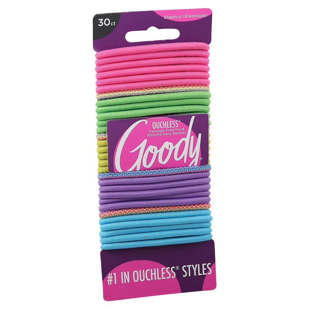 slide 2 of 11, Goody Ouchless Elastics 30 ea, 30 ct